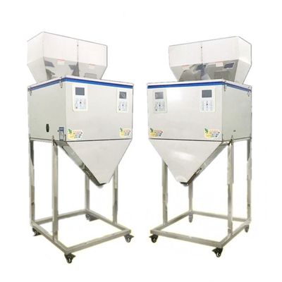 Máquina vertical de pesaje y llenado de polvo de café para mezclar nueces
