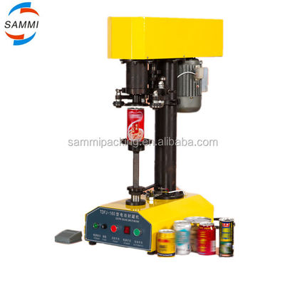 Máquina de sellado manual de la lata de cerveza Semiautomática para cerrar la tapa de la lata