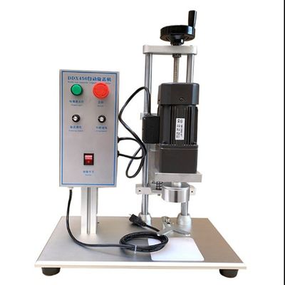 DDX-450 máquina de tapón semiautomática de botellas para botellas de vidrio botellas de plástico