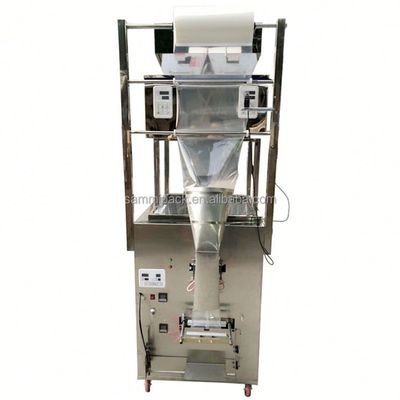 Máquina automática de llenado de harina y detergente en polvo de doble cabeza de 500-1000 g Pesado y embalaje en bolsas para alimentos