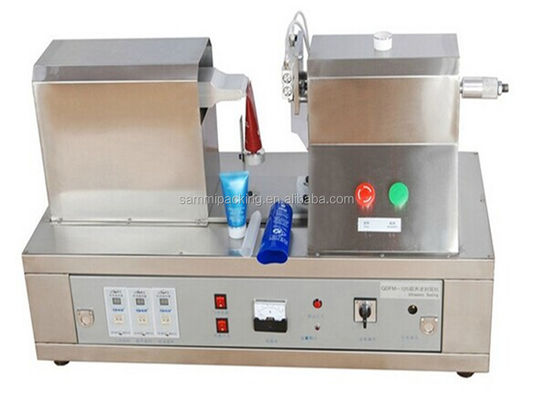Máquina semiautomática de sellado de tubos para pasta de dientes