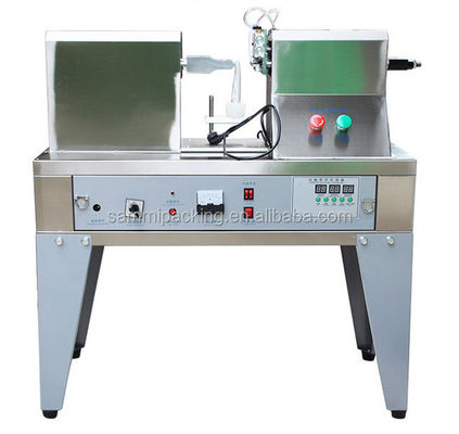 Máquina de sellado de tubos de pasta de dientes crema cosmética ultrasónica semiautomática