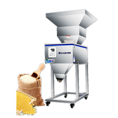 Máquina de llenado de polvo de pesaje multifunción para saquetas pequeñas de nueces con especias