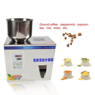 FZ-100 máquina de llenado de té seco, polvo, semillas, grano de pesado fácil de operar 2-100g
