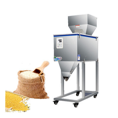Máquina de llenado automático de pesaje vibratorio para medicina de grano de té