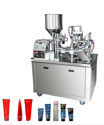 Máquina de llenado y sellado de tubos semiautomáticos ultrasónicos de 50-250 ml