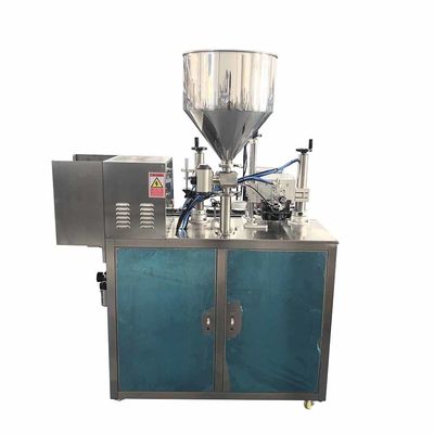 Máquina automática de llenado y sellado de tubos de crema cosmética de tubos blandos ultrasónicos