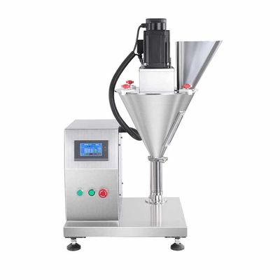 Máquina semiautomática de llenado de polvo seco Bolsa de botella Leche Cosmética Química de Pólvora Pesada de dosificación Aguilar Máquina de llenado de polvo