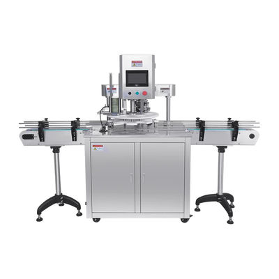 Máquina selladora automática de latas para fábrica de envasado de bebidas, línea de montaje de comercio electrónico, cerveza enlatada, refrescos, carne para almuerzo