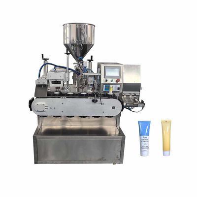 Cosméticos Crema Ungüento Plástico Tubos Blandos Tubos Relleno de manguera sellador Maquina de llenado y sellamiento