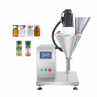 SM-50S Máquina de llenado de polvo de leche de escritorio semiautomática con capacidad de 2-500G