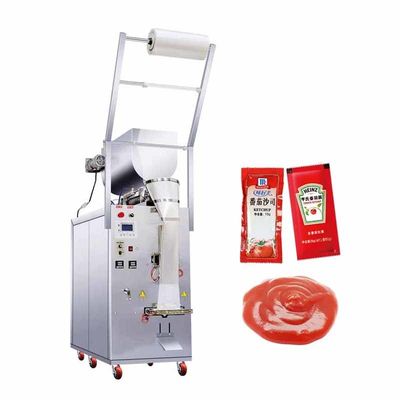 Maquina de embalaje de salsa líquida de ketchup de bolsas pequeñas de 4 lados fabricante de bolsas de sello buen precio para aplicaciones alimentarias bolsas de embalaje