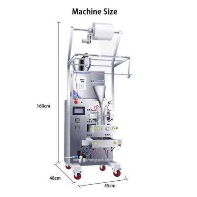 Máquina de embalaje de granulados de polvo a medida de fábrica