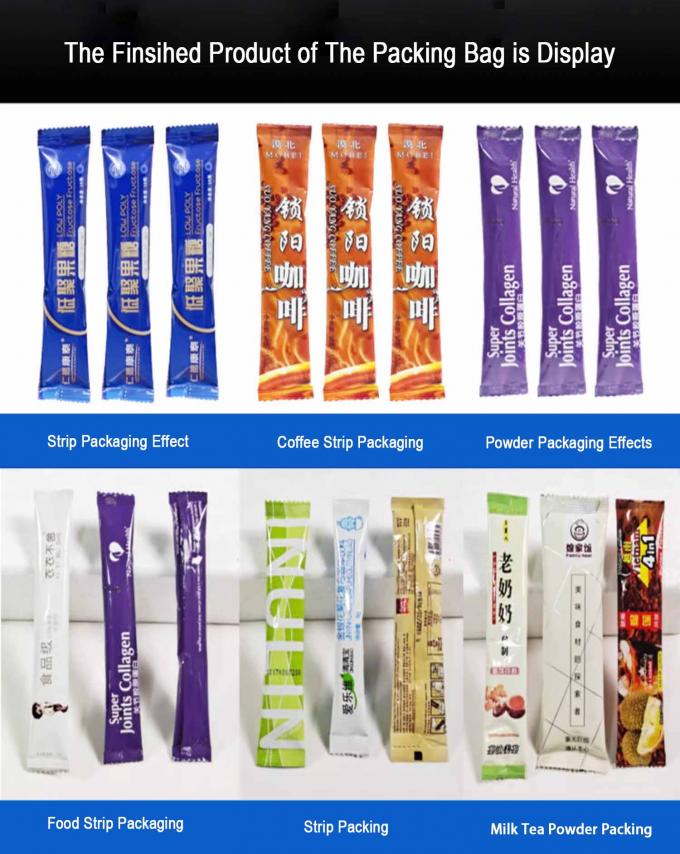 500 gramos de Yerba Mate Gránulos Máquina automática de embalaje de especias para agua zumo aceite té latas de plástico bolsas médicas 8