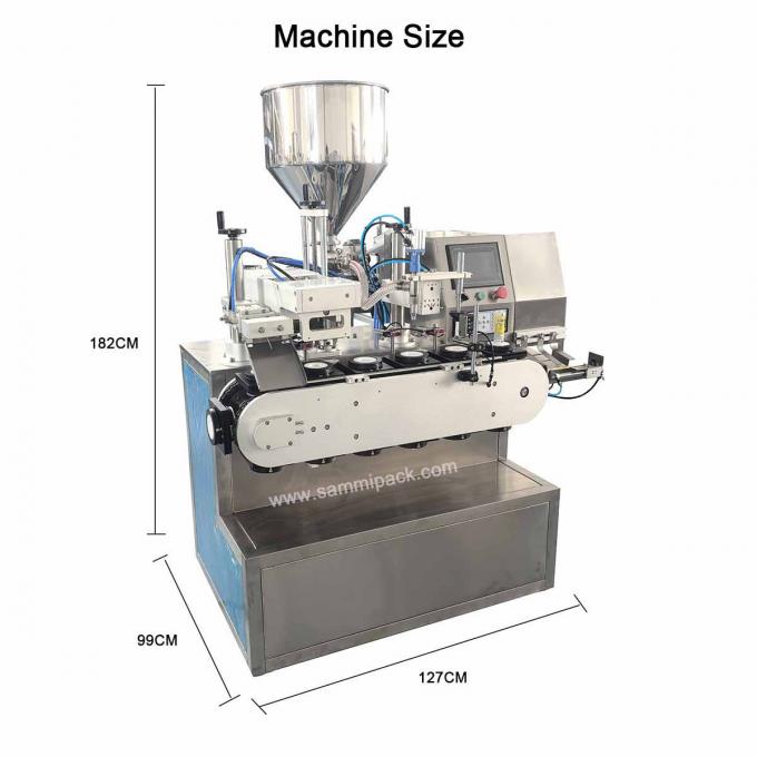 Máquina profesional automática de llenado y sellado ultrasónico de tubos blandos para envasado de cremas cosméticas 2