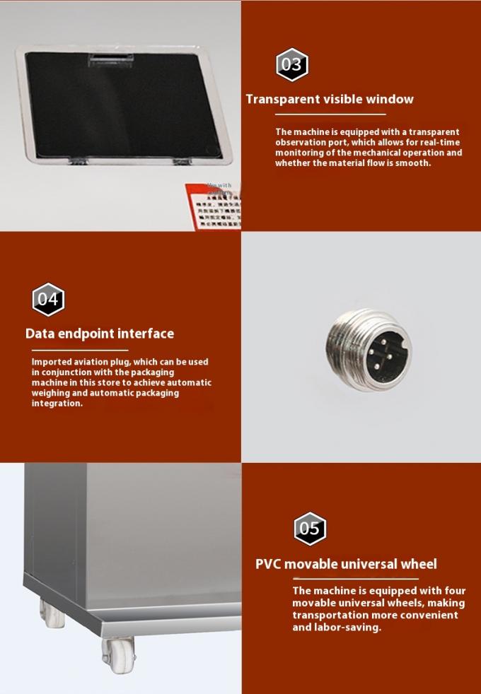 Máquina envasadora multifuncional totalmente automática para palomitas de maíz, patatas fritas y harina de frutos secos 19