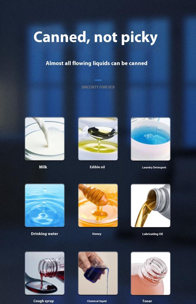 M&aacute;quina de Llenado de L&iacute;quidos de Escritorio Autom&aacute;tica Peque&ntilde;a para Aceite Esencial, Perfume, Llenado, Tapado y Etiquetado de Botellas con 4 Cabezales 2