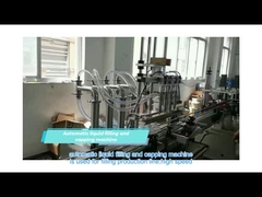 máquina de línea de producción automática de llenado de líquido