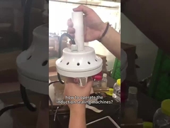 Máquina de sellado por inducción de papel de aluminio de mano semiautomática