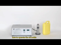 Máquina de sellado por inducción de mano para sellado de juntas de papel de aluminio