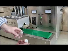 Máquina de sellado térmico de inducción continua automática de acero inoxidable GLF-1800